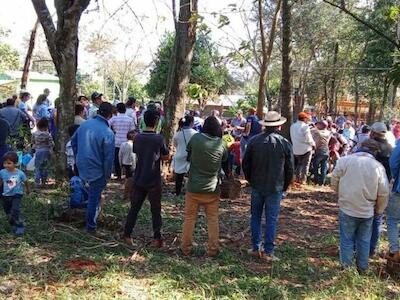 Canindeyú, el crimen organizado y el agronegocio presionan para forzar el desalojo de comunidades campesinas