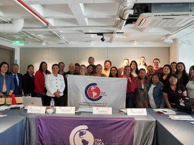 CEDOCUT y CEOSL participan del Taller Nacional sobre Justicia de Género en la Agenda Sindical, un espacio de formación, debate y construcción colectiva que articula las prioridades del sindicalismo ecuatoriano con la agenda regional de la CSA