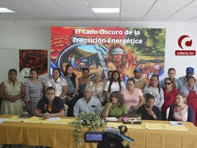 Colonialismo verde, el despojo detrás de la transición energética en el sur de Honduras