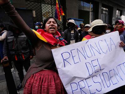 COMUNICADO DE SOLIDARIDAD CON BOLIVIA