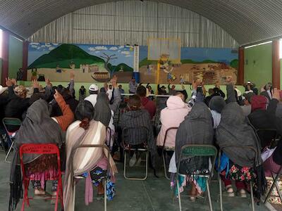Comunidad de San Juan Coatecas Altas en Oaxaca prohíbe minería en su territorio