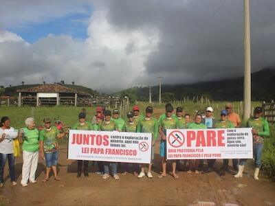 Moradores defendem cumprimento de lei ambiental que protege áreas sensíveis da região | Crédito: Mateus Britto/CEAS