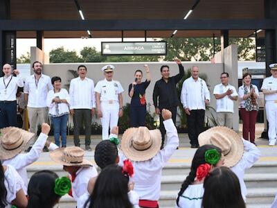 En noviembre del 2025, la presidenta Claudia Sheinbaum inauguró un tramo de la Línea K del Corredor Interoceánico, el cual recorre desde Ixtepec, en el istmo de Tehuantepec hacia Tonalá, en Chiapas.