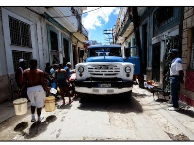 Escasez de agua en Cuba., foto de Michele Canone, Cuba, 12-04-2026.
