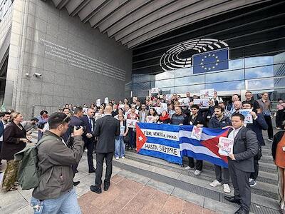 Cuba. Miembros del Parlamento Europeo se comprometen a impulsar la solidaridad con la Isla: así fue el evento «¡Cuba sí, bloqueo no!» (+Fotos)