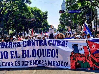 De México a la Habana: Cuba no está sola