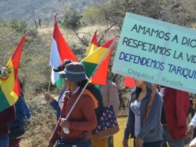 Defensores de Tariquía llegan a La Paz para compartir su lucha de más de 10 años