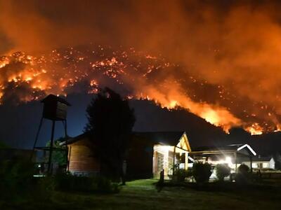 Incendio en Puerto Patriada