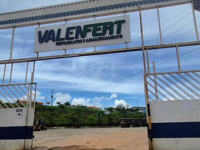 Sede da empresa Valen Fertilizantes e Armazéns Ltda. Foto: Marcha Mundial das Mulheres / MA