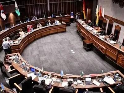 Sesión de la cámara de Senadores. Foto: BD