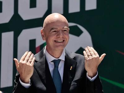 El presidente de la FIFA, Gianni Infantino.