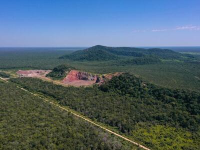 Minería en el Chaco paraguayo. Foto: Iniciativa Amotocodie / Daryel Rodríguez
