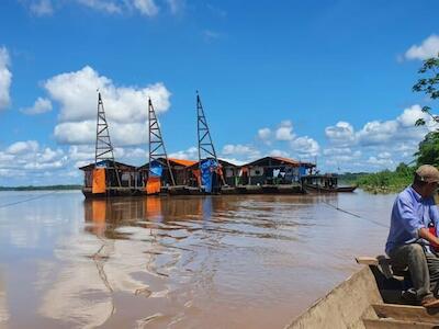 En Bolivia, la expansión intensiva de la minería ilegal en el río Madre de Dios deja “daños graves”: Tribunal Agroambiental