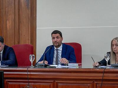 Eduardo Rodriguez Da Cruz, Román Lanzón y Elena Dilario. Tribunal Oral Federal Nro 2 de Rosario.