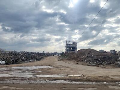 Panorámica de Bureij, en el centro de la Franja de Gaza. © Craig Kenzie/MSF