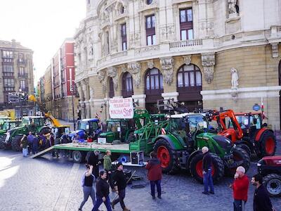 Euskal Herria: La alimentación no es una mercancía, movilización en Bizkaia contra UE – MERCOSUR