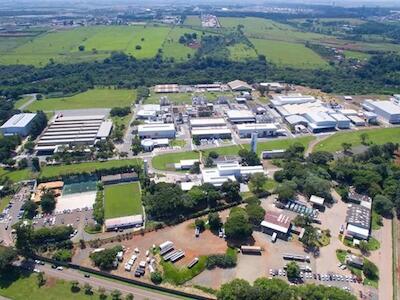 Unidade da multinacional Syngenta, uma das maiores produtoras de agrotóxicos e sementes transgênicas do mundo | Crédito: Divulgação