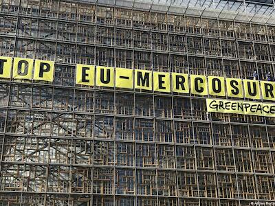 Greenpeace alerta: El acuerdo UE-Mercosur agrava la crisis climática