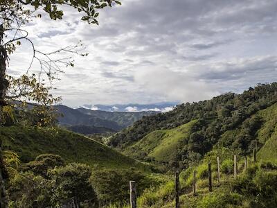 Valle de Íntag en la provincia de Imbabura, Junín (Ecuador). EFE/José Jácome
