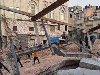 Israel continúa la demolición de hogares y la destrucción de un campo de refugiados palestinos en Cisjordania