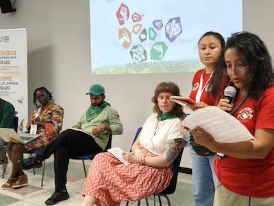 Juventud en la ICARRD+20: el grito por la Tierra, el Agua y la Vida en los territorios