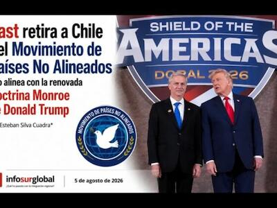 Kast retira a Chile del Movimiento de Países No Alineados y lo alinea con la renovada Doctrina Monroe de Donald Trump