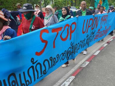 La Asamblea de los Pobres (AOP) protesta contra el tratado de libre comercio entre la UE y Tailandia, denuncia maniobras encubiertas para adherirse...