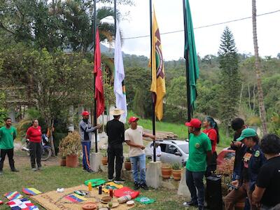 La CLOC-Vía Campesina realiza encuentro presencial de comunicadores en marco de la VIII Escuela Continental de Comunicación en el IALA María Cano,...