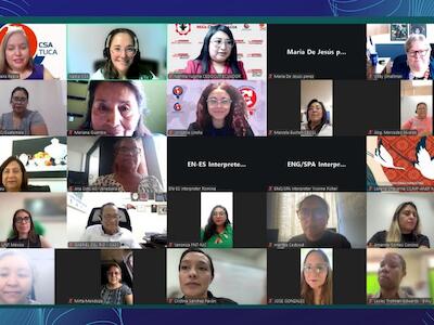 La CSA reafirma su compromiso por el fortalecimiento y la organización sindical desde una perspectiva de género