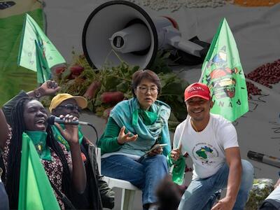 La Internacional campesina siembra el futuro 