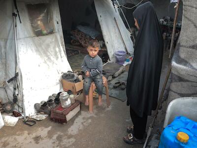 El asesinato de niños por parte de Israel en Gaza no es un daño colateral de la guerra, sino parte de una estrategia para destruir la continuidad biológica de la sociedad palestina. ©Unicef