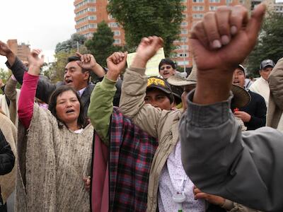 PARO AGRARIO NACIONAL PARO CAMPESINO PARO MEDICO PROTESTA CAMPESINA CAFICULTORES PAPEROS CAMPESINOS BOGOTA, DICIEMBRE 3 DE 2013 FOTO LEON DARIO PELAEZ/ SEMANA