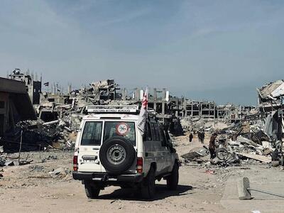 Jabalia, febrero de 2025. © MSF