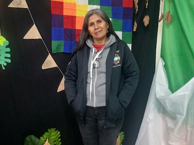 “Levantar nuestras voces y decir 'acá estamos las mujeres indígenas'”