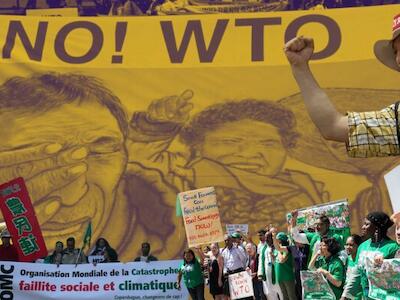 Llamado global a la movilización contra la OMC y los Acuerdos de Libre Comercio