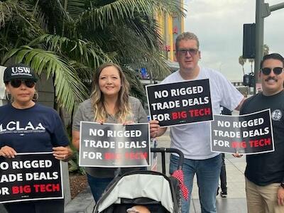 Los acuerdos comerciales con El Salvador y Guatemala son regalos para las grandes empresas tecnológicas