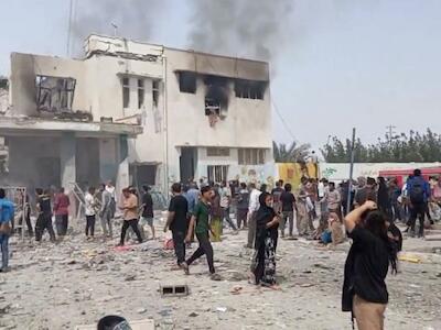 Una escuela primaria en Minab, en la provincia de Hormozgan, en el sur de Irán, fue bombardeada por EEUU e Israel. Al menos 85 niñas murieron.