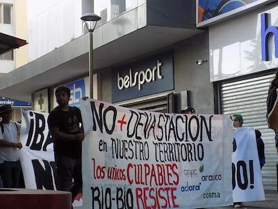 Masiva movilización en Concepción demanda reconstrucción de territorios: “No más forestales, no a la minera de tierras raras”