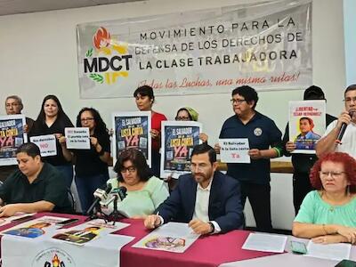 MDCT exige mantener al país en la “lista corta” de la OIT ante graves retrocesos laborales y de Derechos Humanos