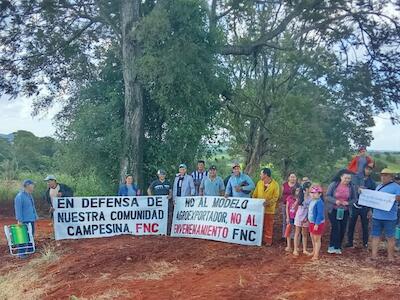 Movilización en defensa del ambiente y contra la sojización