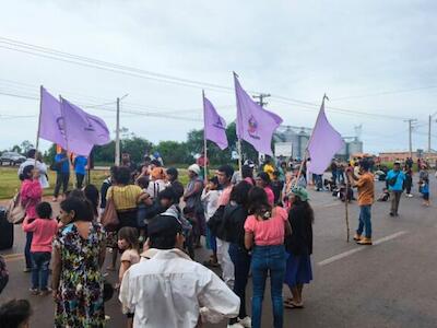 Movilización indígena y campesina: reclamos por tierra, presupuesto y fin de la criminalización interpelan a los tres poderes del Estado