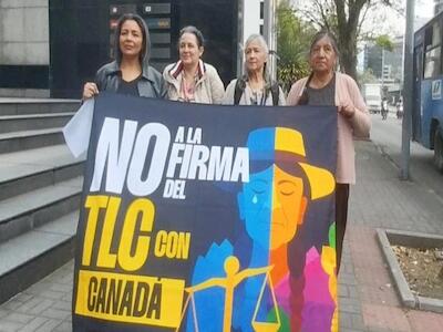 Organizaciones advierten sobre riesgos de TLC Ecuador-Canadá
