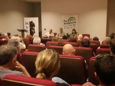 Rueda de prensa./ Prensa IU Málaga