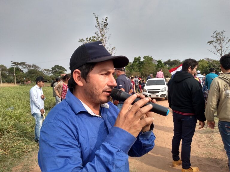 Prácticas de terrorismo estatal contra dirigente campesino