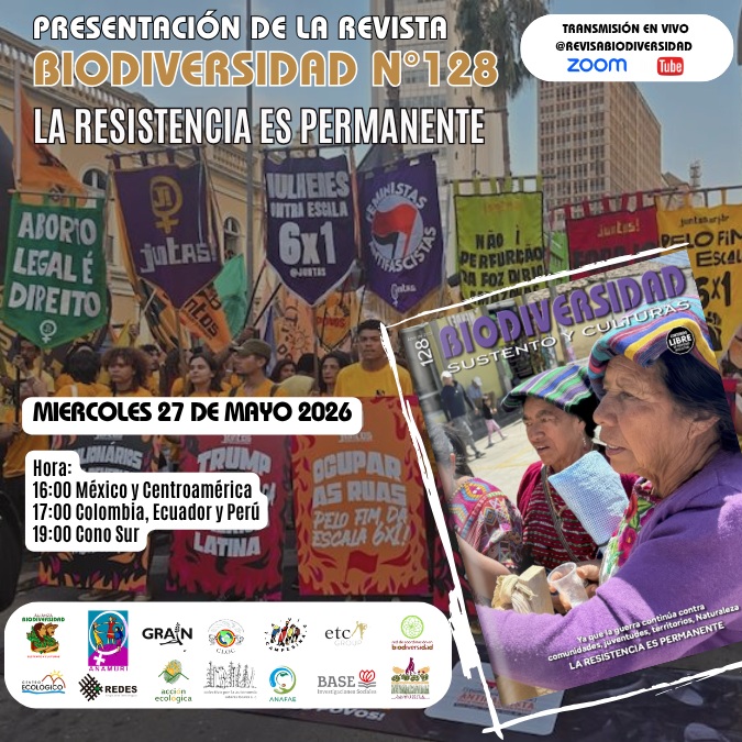 Presentación de la revista Biodiversidad #128