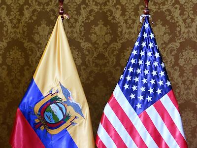 Presidente Noboa afirma que es inminente acuerdo comercial de Ecuador con EEUU