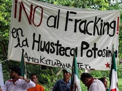 Pueblos de la Huasteca exigen a Sheinbaum cancelación del fracking