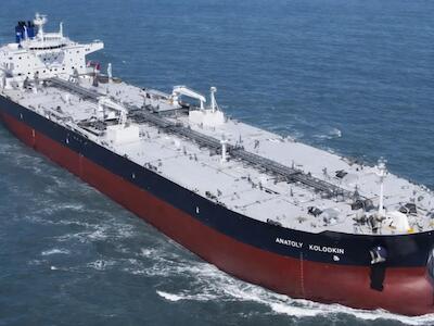 El petrolero Anatoly Kolodkin ya se encuentra en Cuba. Foto de Sovcomflot Group (SCF).