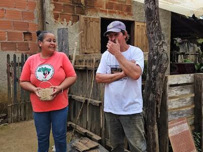 Margarida e Piorra vivem no assentamento Dênis Gonçalves, do MST | Crédito: Geisa Marques/Brasil de Fato
