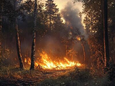 Revelan nuevos datos sobre el impacto de incendios forestales y erupciones volcánicas en el clima global